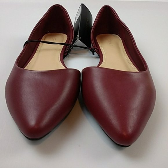 Early Black Friday! Red pointed toe flats - Size 5.5 - Picture 4 of 5